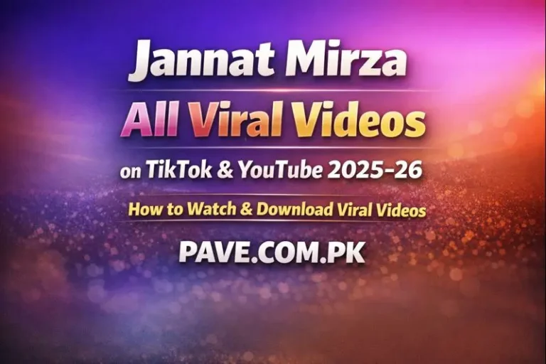 Jannat Mirza All Viral Videos on TikTok & YouTube 2025-26