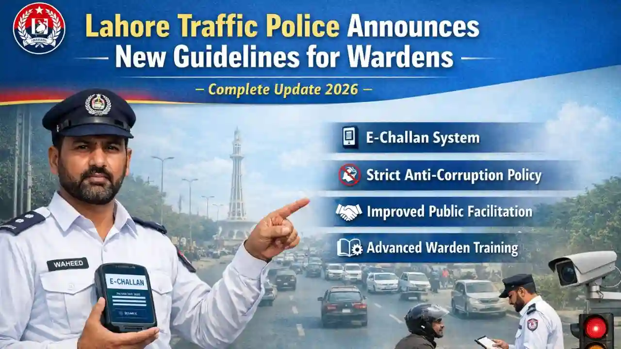 Lahore Traffic Police Announces New Guidelines for Wardens