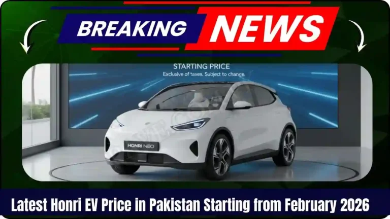 Latest Honri EV Price in Pakistan Starting from February 2026