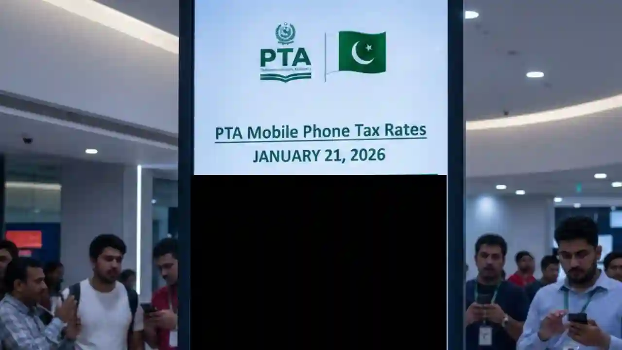 Latest PTA Tax Rates in Pakistan on January 21, 2026