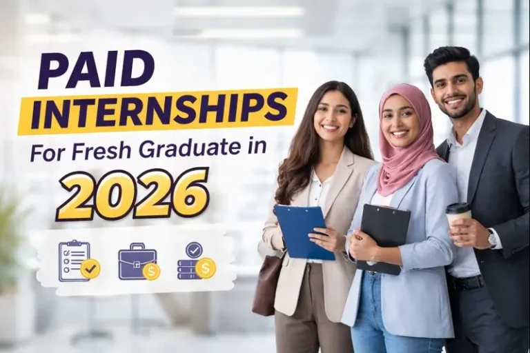 List of Paid Internships For Fresh Graduate in 2026