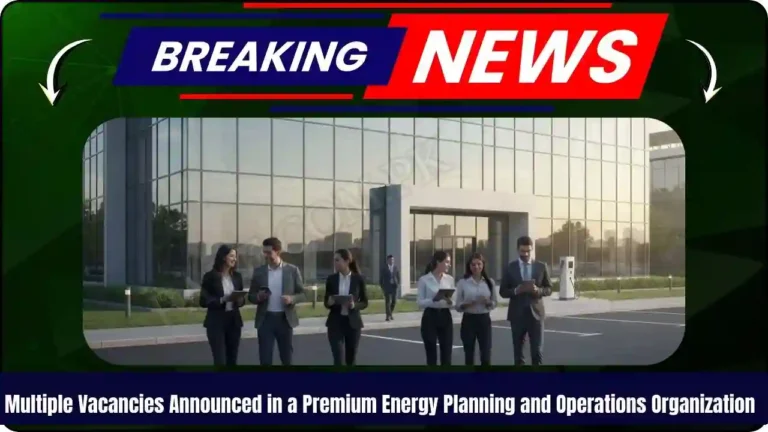 Multiple Vacancies Announced in a Premium Energy Planning and Operations Organization