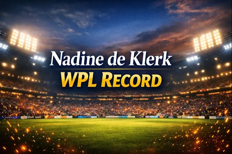 Nadine de Klerk WPL Record