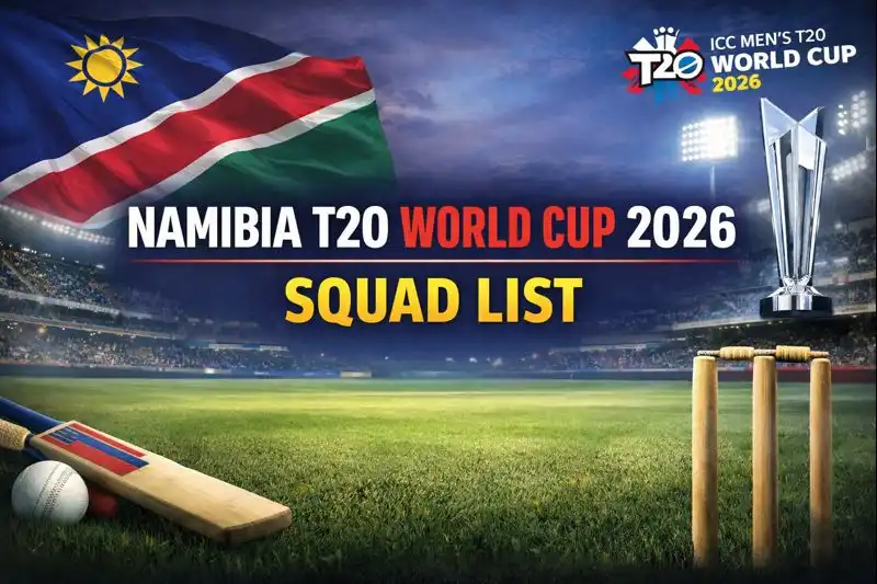 Namibia T20 World Cup 2026 Squad List