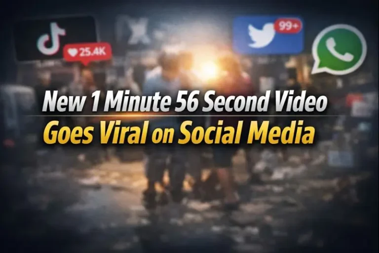 New 1 Minute 56 Second Video Goes Viral on Social Media