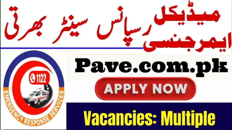 New Government Jobs Announced in MERC 1122 Balochistan