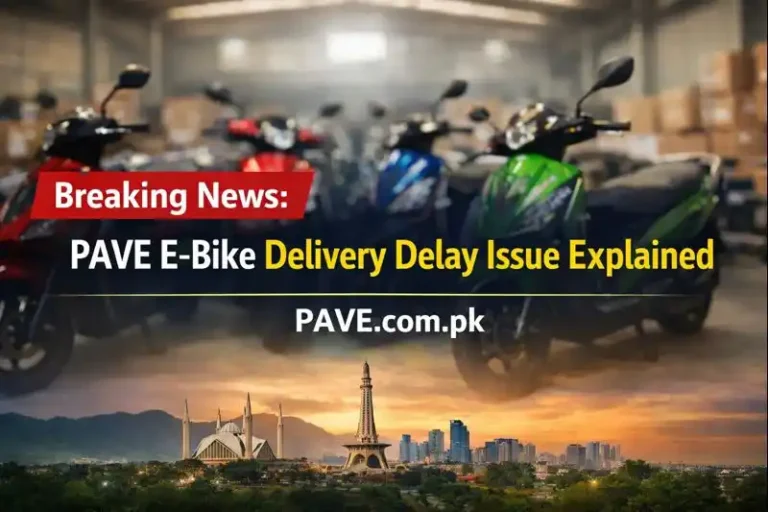 PAVE E-Bike Delivery Delay Issue Explained