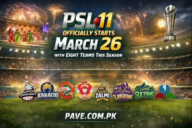 PSL 11 Officially Starts March 26 with Eight Teams This Season 8 PSL 11 Officially Starts March 26 with Eight Teams This Season