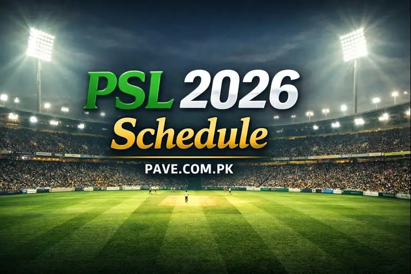 PSL 2026 Schedule