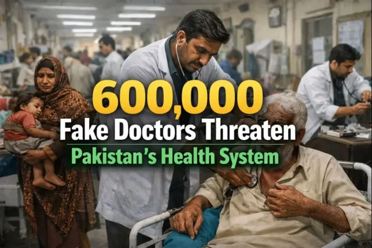 Pakistan Facing Critical Public Health Challenges Due to 600,000 Fake Doctors 4 Pakistan Facing Critical Public Health Challenges Due to 600,000 Fake Doctors