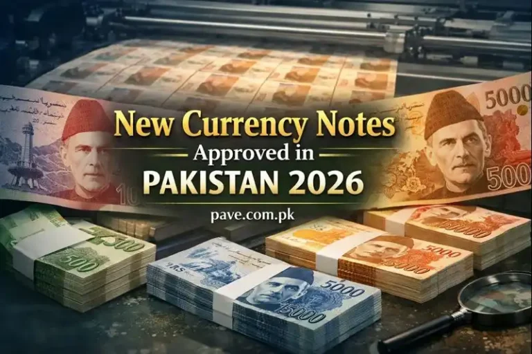 Pakistan Govt Approves Printing of New Currency Notes In February 2026 Update