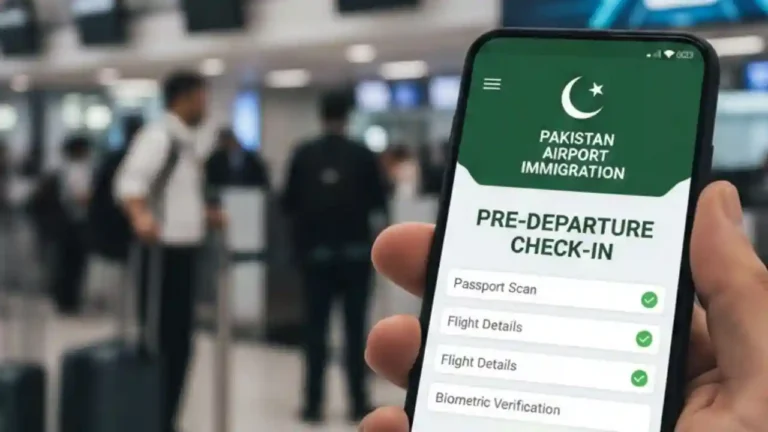Pakistan Launches Pre-Departure Mobile App to Ease Check-in At Airport Immigration Point 8 Pakistan Launches Pre-Departure Mobile App to Ease Check-in At Airport Immigration Point