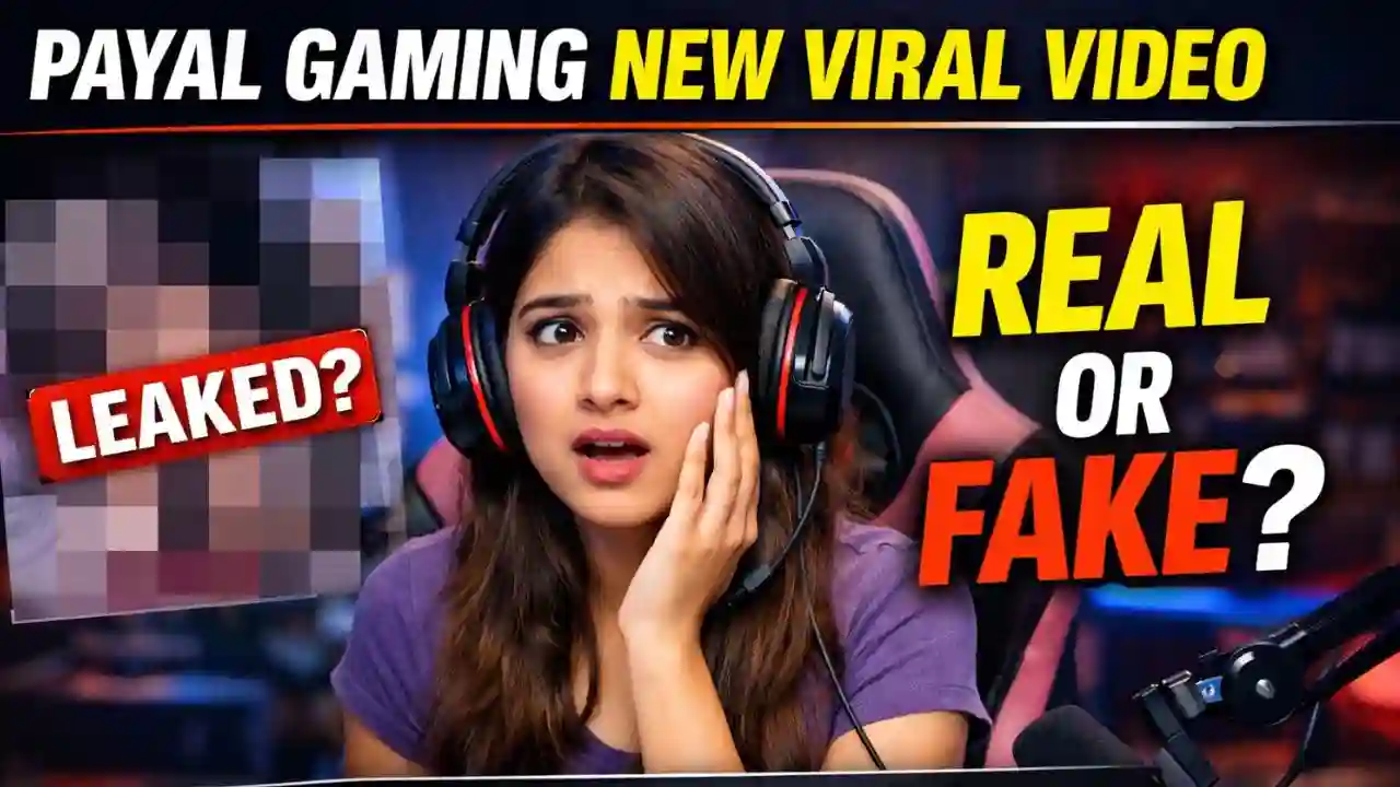 Payal Gaming New Viral Video – Real Or Fake