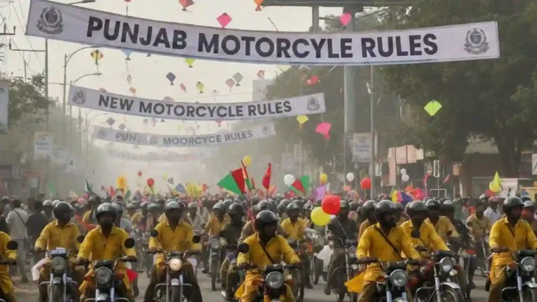 Punjab Announces New Motorcycle Rules for Basant 2026