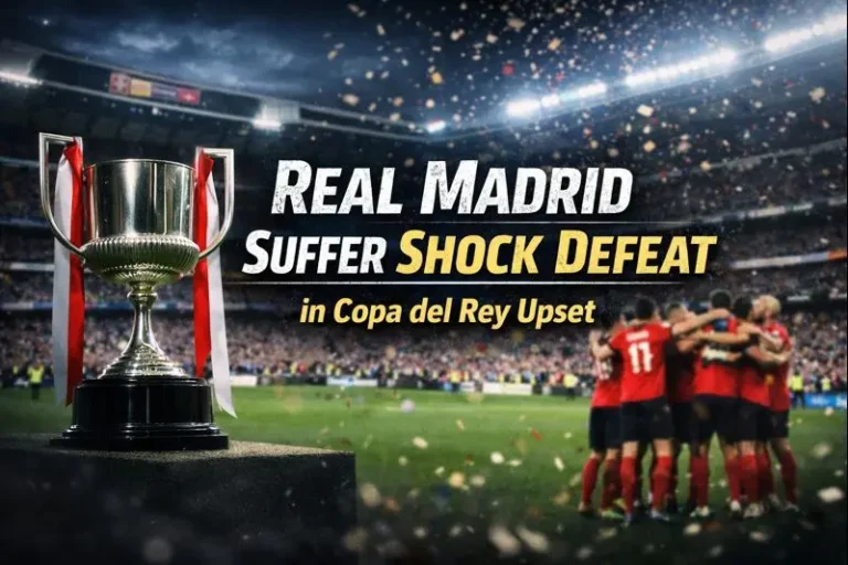 Real Madrid Suffer Shock Defeat in Copa del Rey Upset
