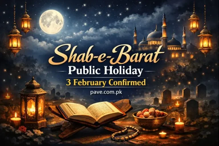 Shab-e-Barat Public Holiday 3 February Confirmed