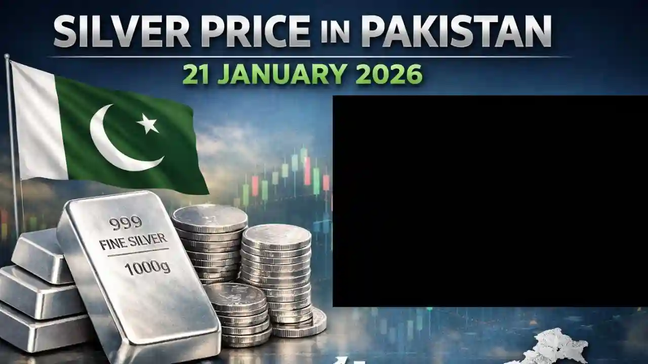 Sliver Rate in Pakistan on 21 Jan 2026