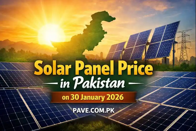 Solar Panel Price in Pakistan on 30 January 2026