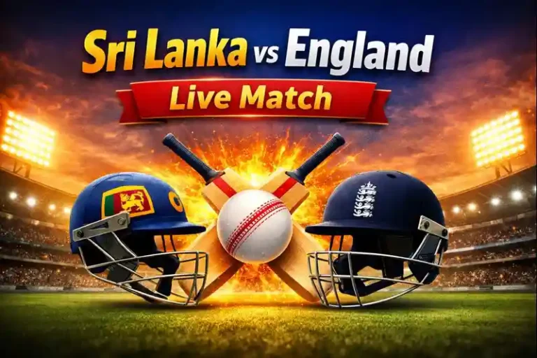 Sri Lanka vs England Live Match