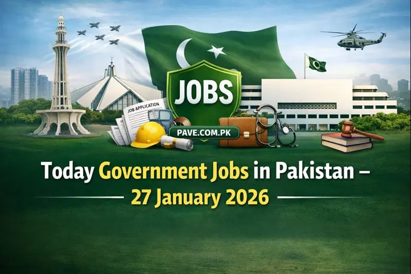 Today Government Jobs in Pakistan – 27 January 2026