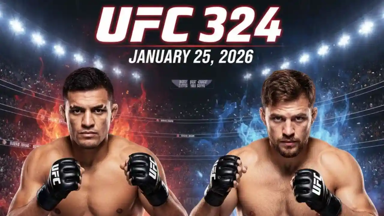 UFC 324 Fight Card 2026