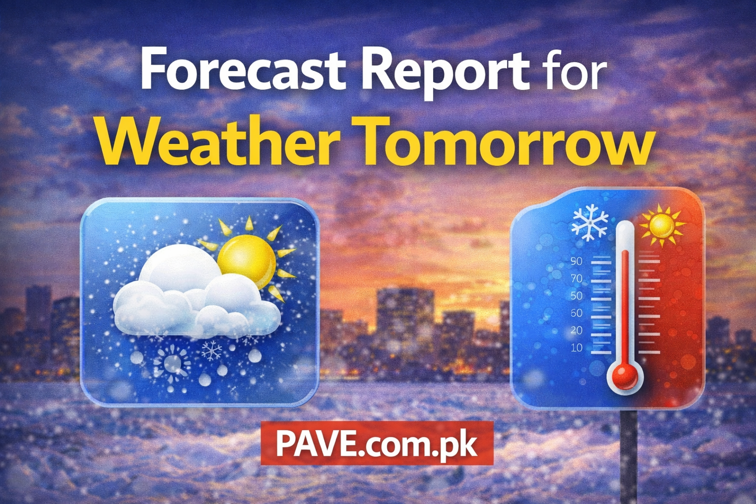 Updated Forecast Report for Weather Tomorrow – Snow Storm Expected in Boston