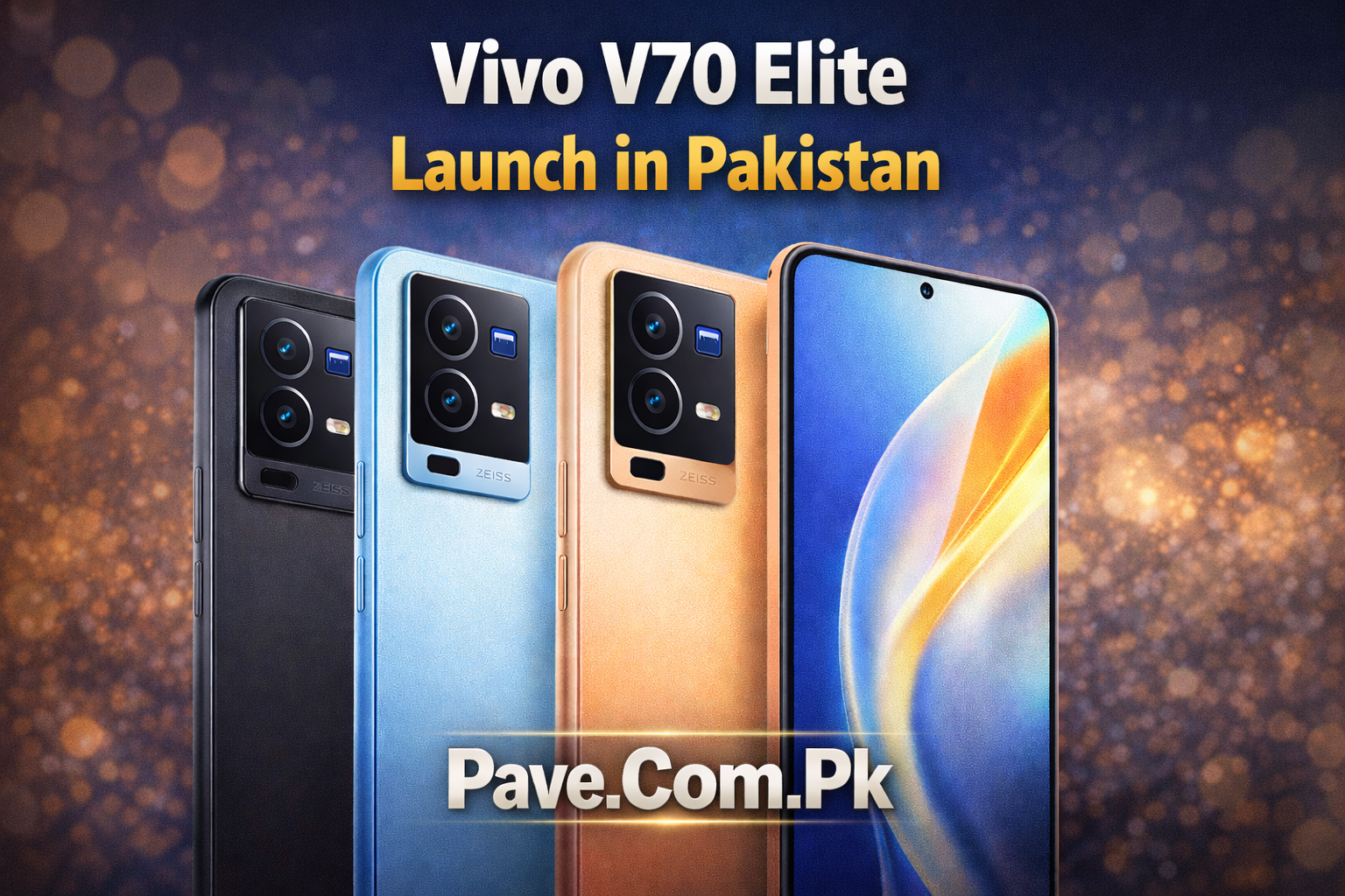Vivo V70 Elite Launch Date Price in Pakistan 2