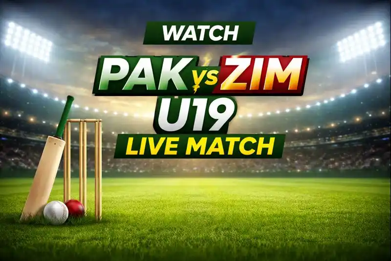 Watch Pak vs Zim U19 Live Match Streaming Today