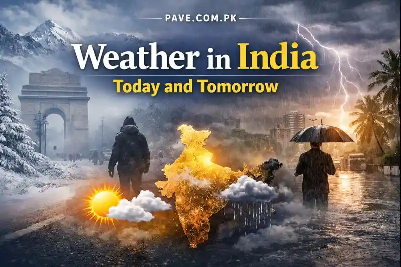 Weather in India Today and Tomorrow