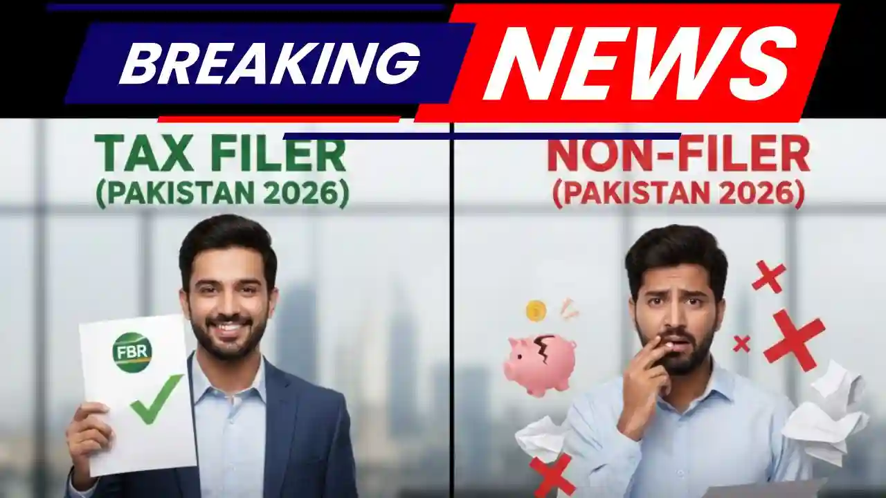 What is Difference Between Tax Filer and Non Filer In Pakistan 2026