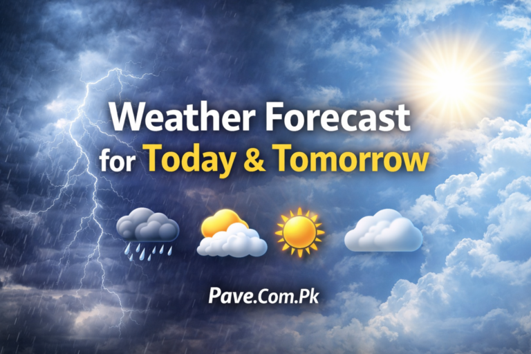What is Weather Forecast for Today & Tomorrow