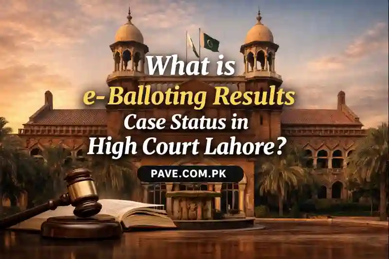 What is e-Balloting Results Case Status in High Court Lahore