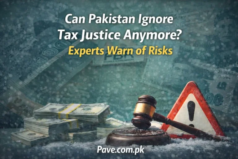 Can Pakistan Ignore Tax Justice Anymore? Experts Warn of Risks
