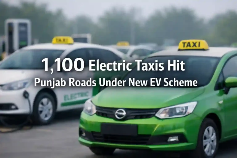 1,100 Electric Taxis Hit Punjab Roads Under New EV Scheme 9 1,100 Electric Taxis Hit Punjab Roads Under New EV Scheme