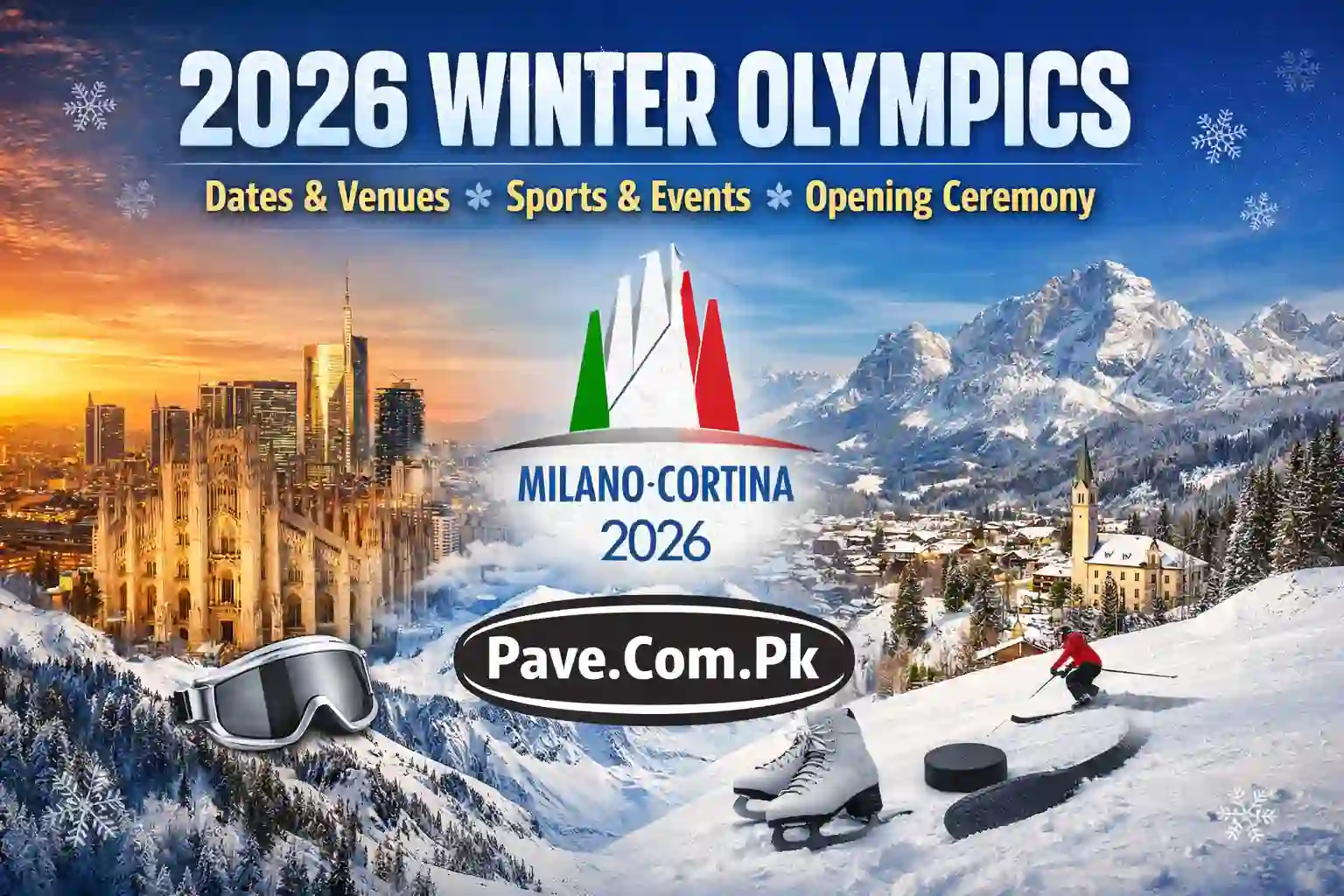 2026 Winter Olympics Full Schedule, Host Cities, Sports & Opening Ceremony Date
