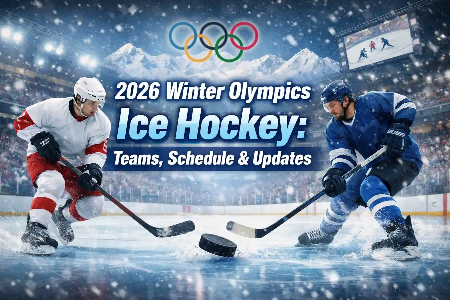 2026 Winter Olympics Ice Hockey Teams, Schedule & Updates