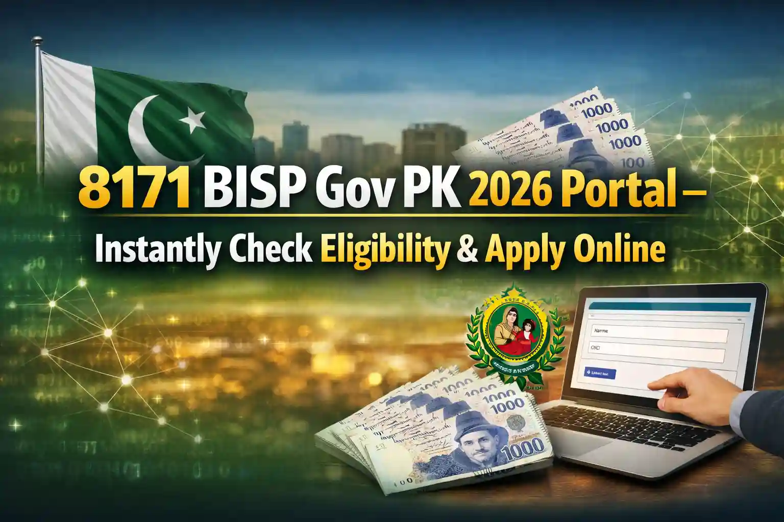 8171 BISP Gov PK 2026 Portal – Instantly Check Eligibility & Apply Online 1 8171 BISP Gov PK 2026 Portal