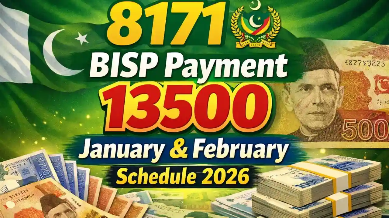 8171 BISP Payment 13500 January & February Schedule 2026 1 8171 BISP Payment 13500 January & February Schedule 2026