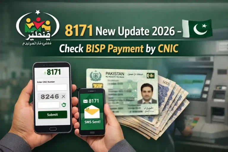 8171 New Update 2026 – Check BISP Payment by CNIC 3 8171 New Update 2026 – Check BISP Payment by CNIC