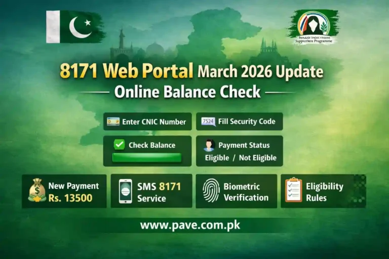 8171 Web Portal March 2026 Update – Online Balance Check 8 8171 Web Portal March 2026 Update