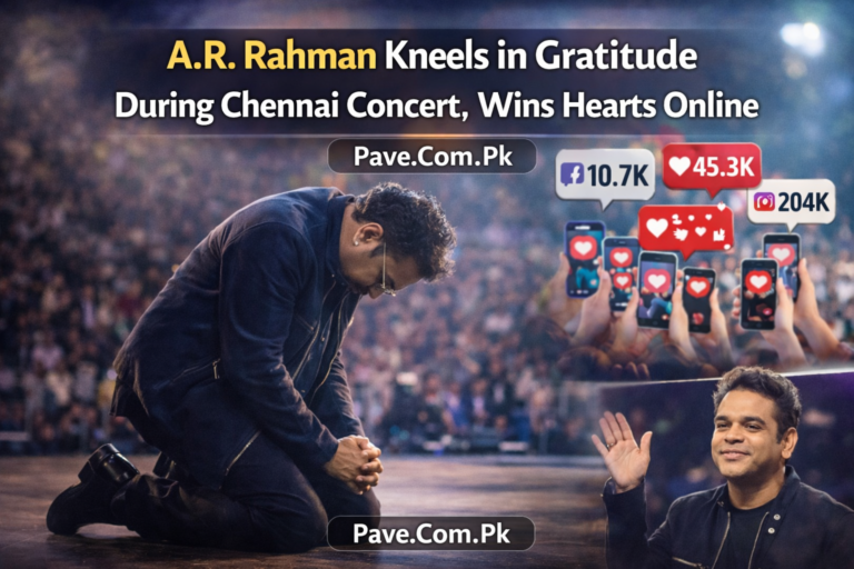 A.R. Rahman Kneels in Gratitude During Chennai Concert, Wins Hearts Online