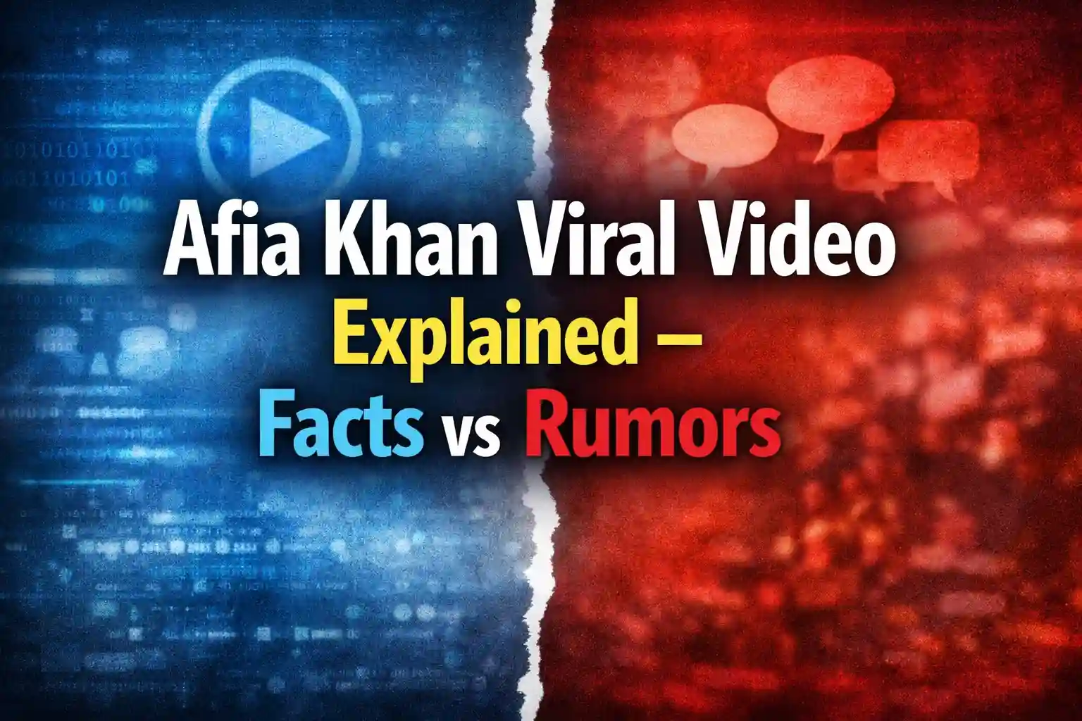 Afia Khan Viral Video Explained – Facts vs Rumors