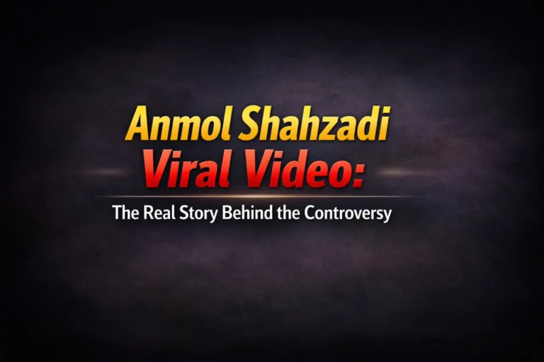 Anmol Shahzadi Viral Video