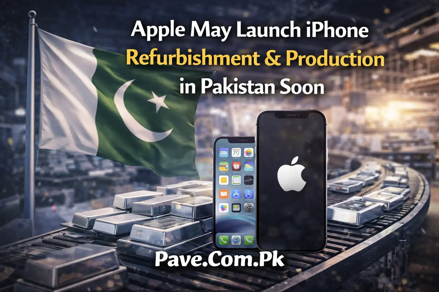 Apple May Launch iPhone Refurbishment & Production in Pakistan Soon