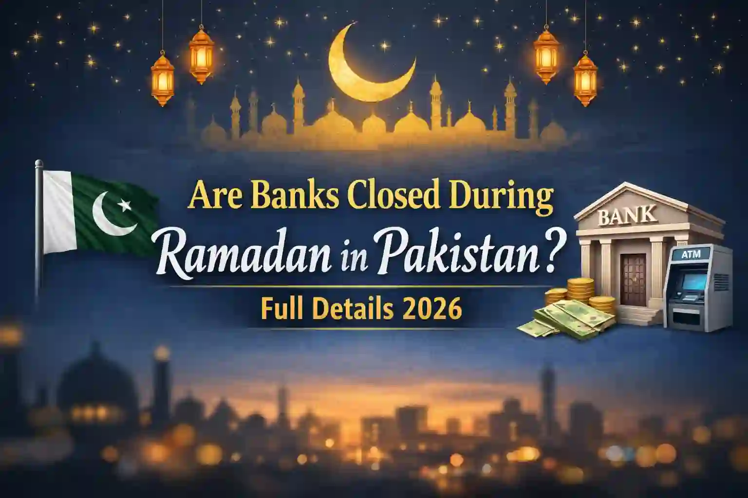 Are Banks Closed During Ramadan in Pakistan? Full Details 2026 1 Are Banks Closed During Ramadan in Pakistan? Full Details 2026
