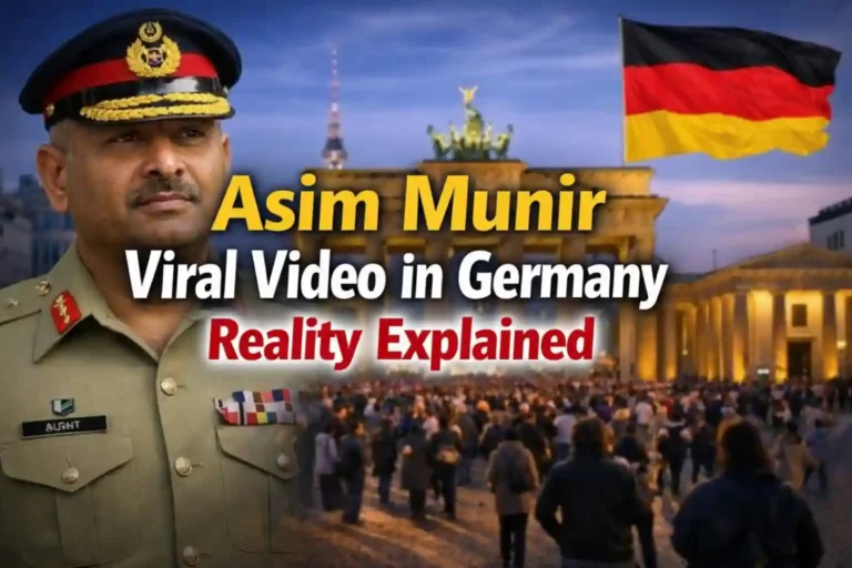 Asim Munir Viral Video in Germany Reality Explained