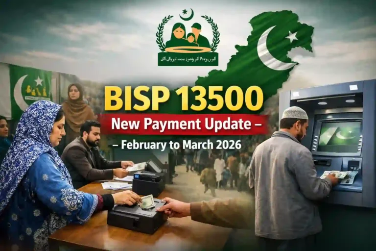 BISP 13500 New Payment Update February to March 2026