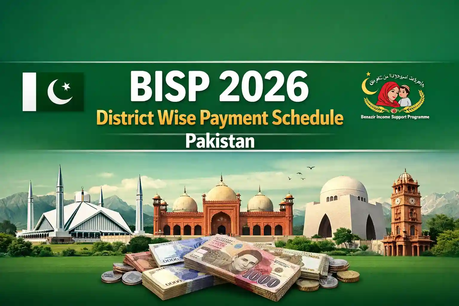 BISP 2026 District Wise Payment Schedule Pakistan 1 BISP 2026 District Wise Payment Schedule Pakistan