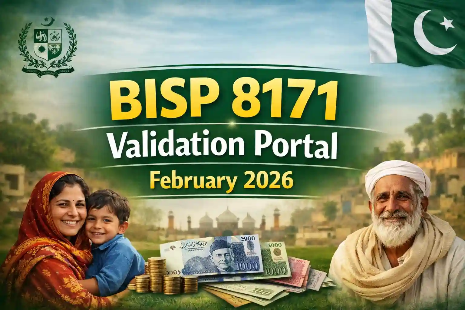 BISP 8171 Validation Portal February 2026 – Confirm Eligibility & Rs13,500 Payment 1 BISP 8171 Validation Portal February 2026 – Confirm Eligibility & Rs13,500 Payment
