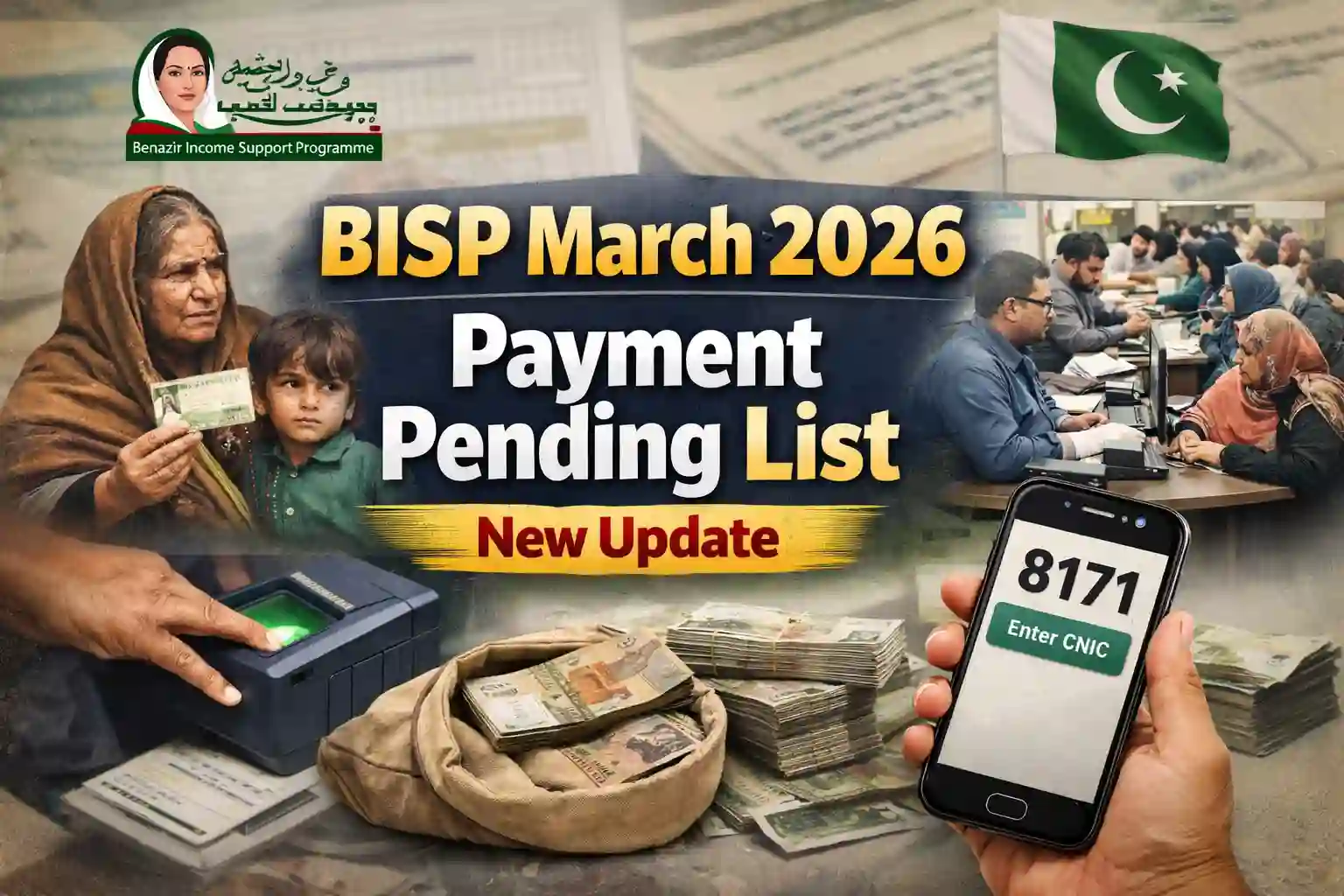 BISP March 2026 Payment Pending List